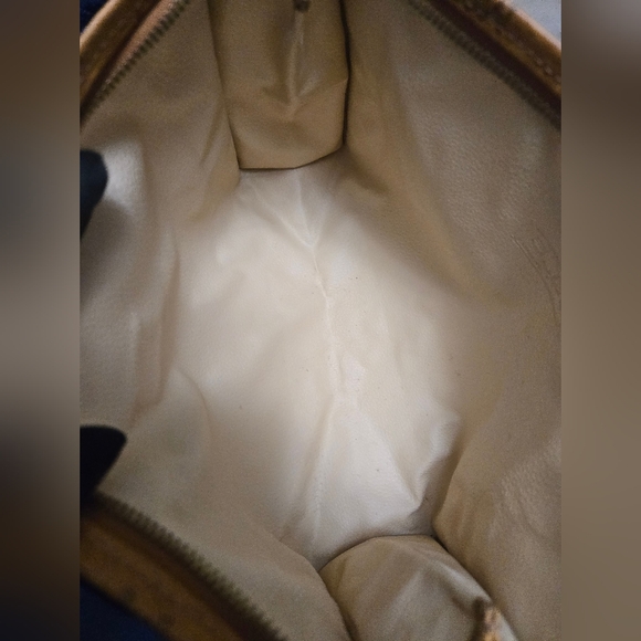 MCM Visetos Leather Vintage Clutch Hand Bag Brown - Picture 14 of 16